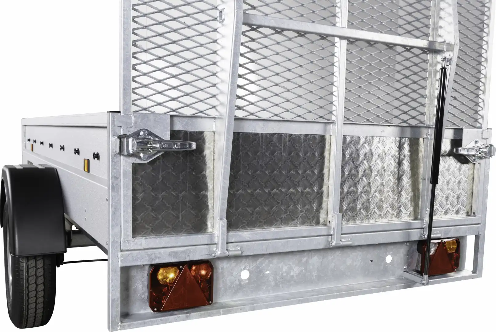 Variant PKW Anhänger Maschinentransporter 1304 F1 MR, 1350 kg, Ladefläche 2,57 x 1,45 m mit Heckrampe, Stahlbordwände