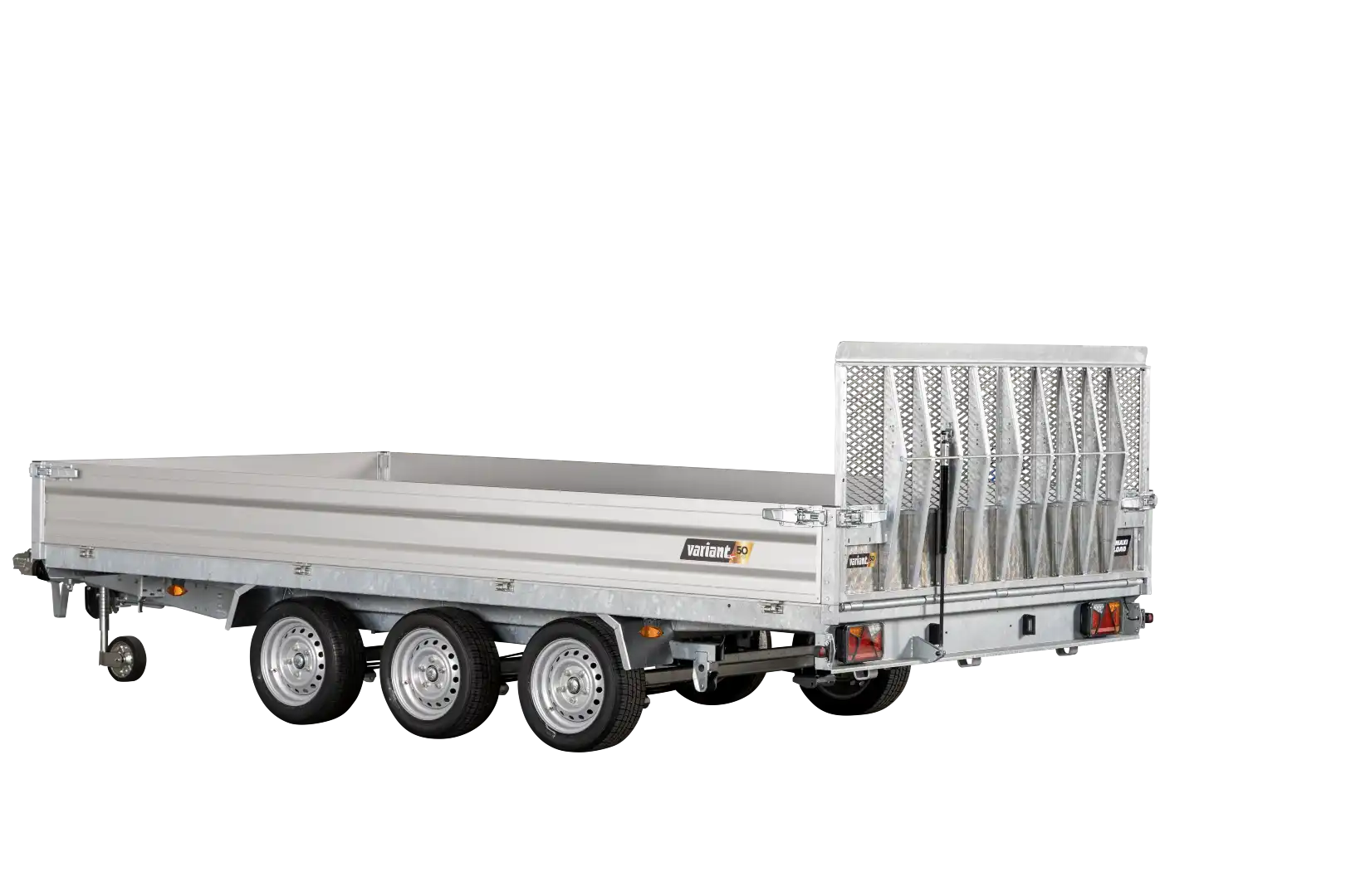 Variant PKW Anhänger Universaltransporter 3543 UX MAXI LOAD- kippbar, 3500 kg, Ladefläche 4,20 x 2,10 m, mit Bordwänden