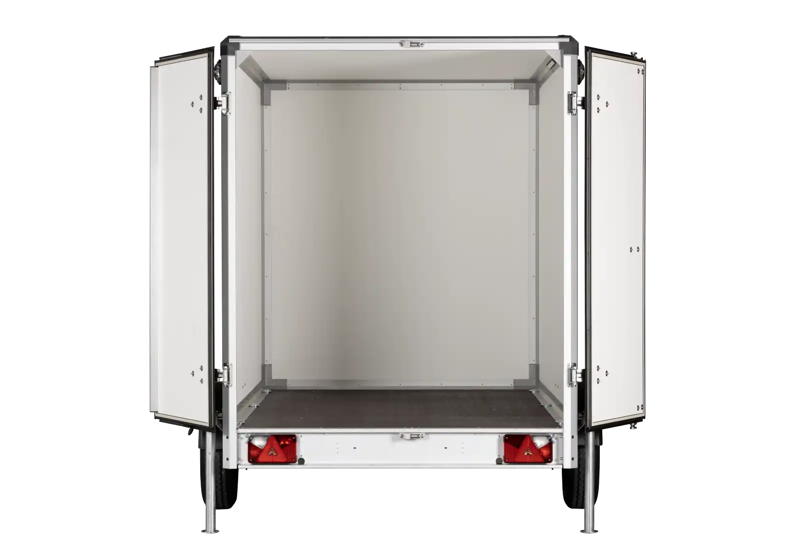 Variant PKW Anhänger Kofferanhänger 1317 C4 Edt. mit Flügeltüren 1350 kg, Ladefläche 3,46 x 1,68 m, Innenhöhe 1,88 m