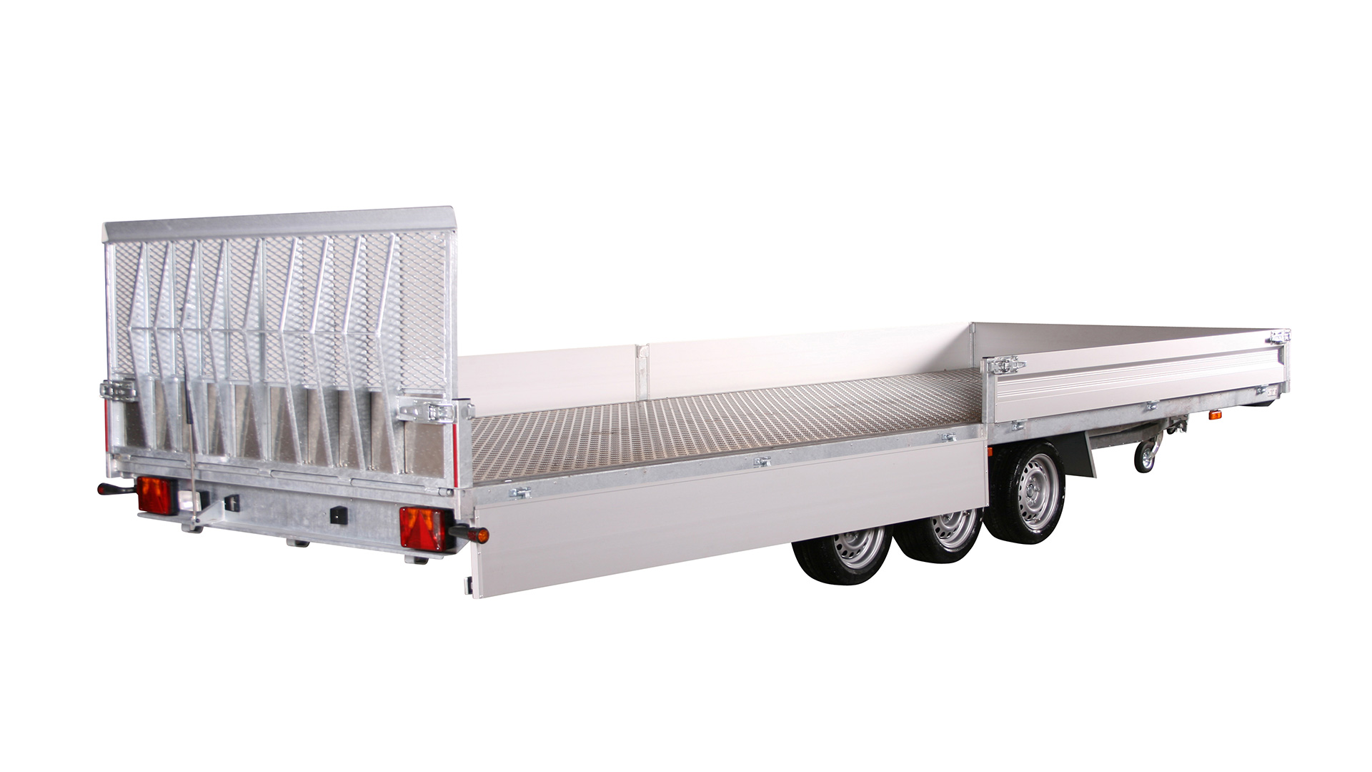 Variant PKW Anhänger Universaltransporter 3500 U6 - kippbar3500 kg, Ladefläche 6,20 x 2,10 m Tridem - mit Bordwänden