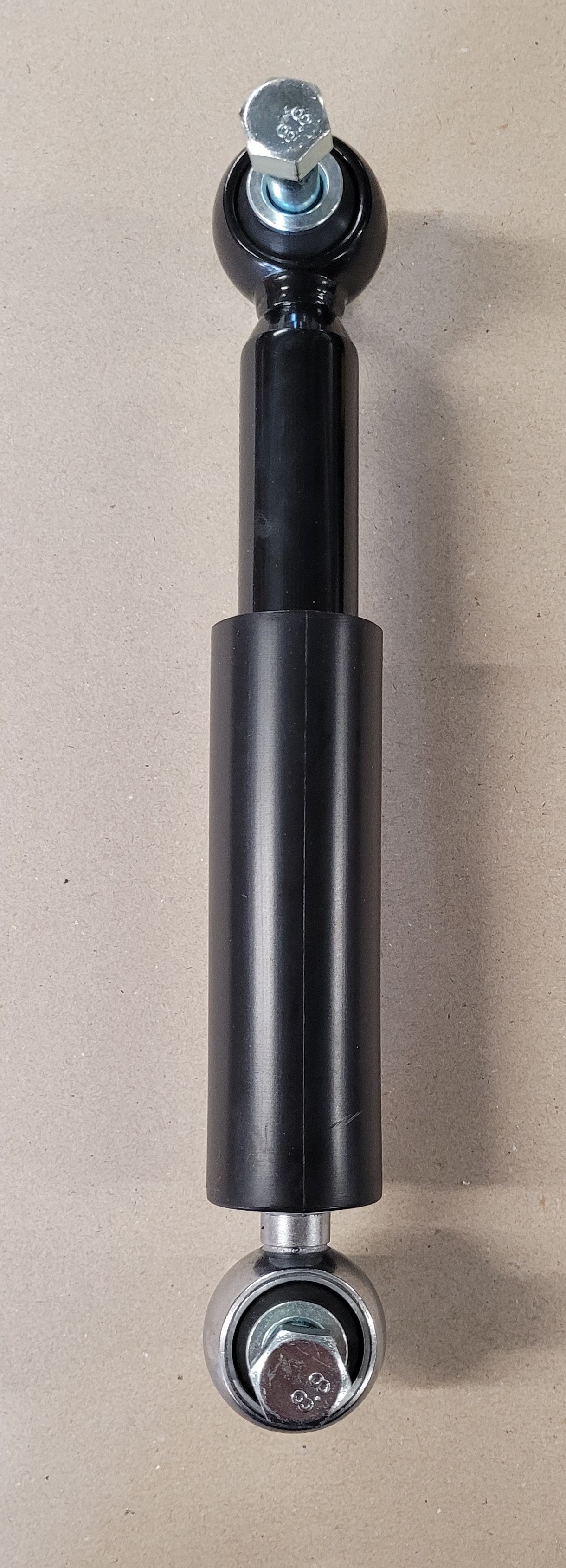 Anhängerersatzteil Universal Achsstoßdämpfer mit Befestigungsmaterial, 2er-Set