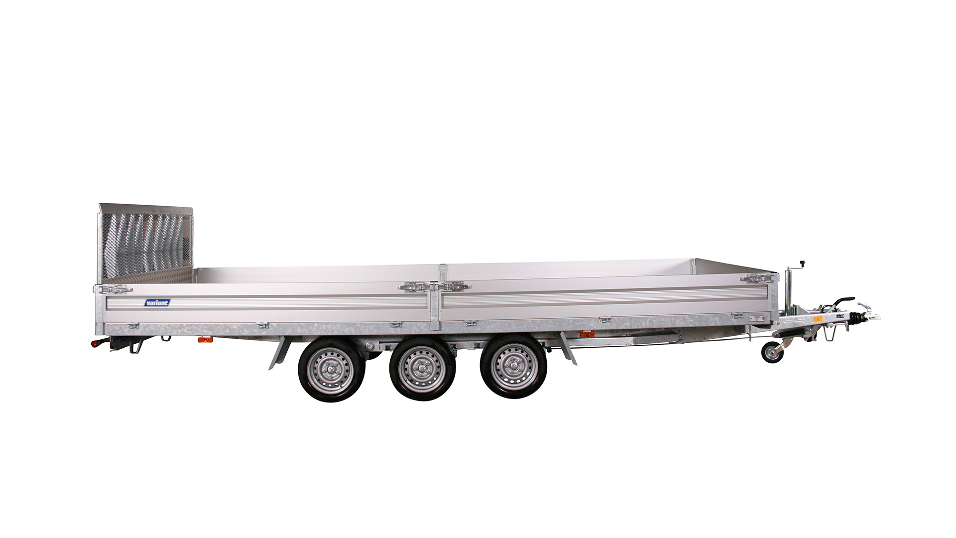 Variant PKW Anhänger Universaltransporter 3500 U5 - kippbar3500 kg, Ladefläche 5,20 x 2,10 m Tridem mit Bordwände