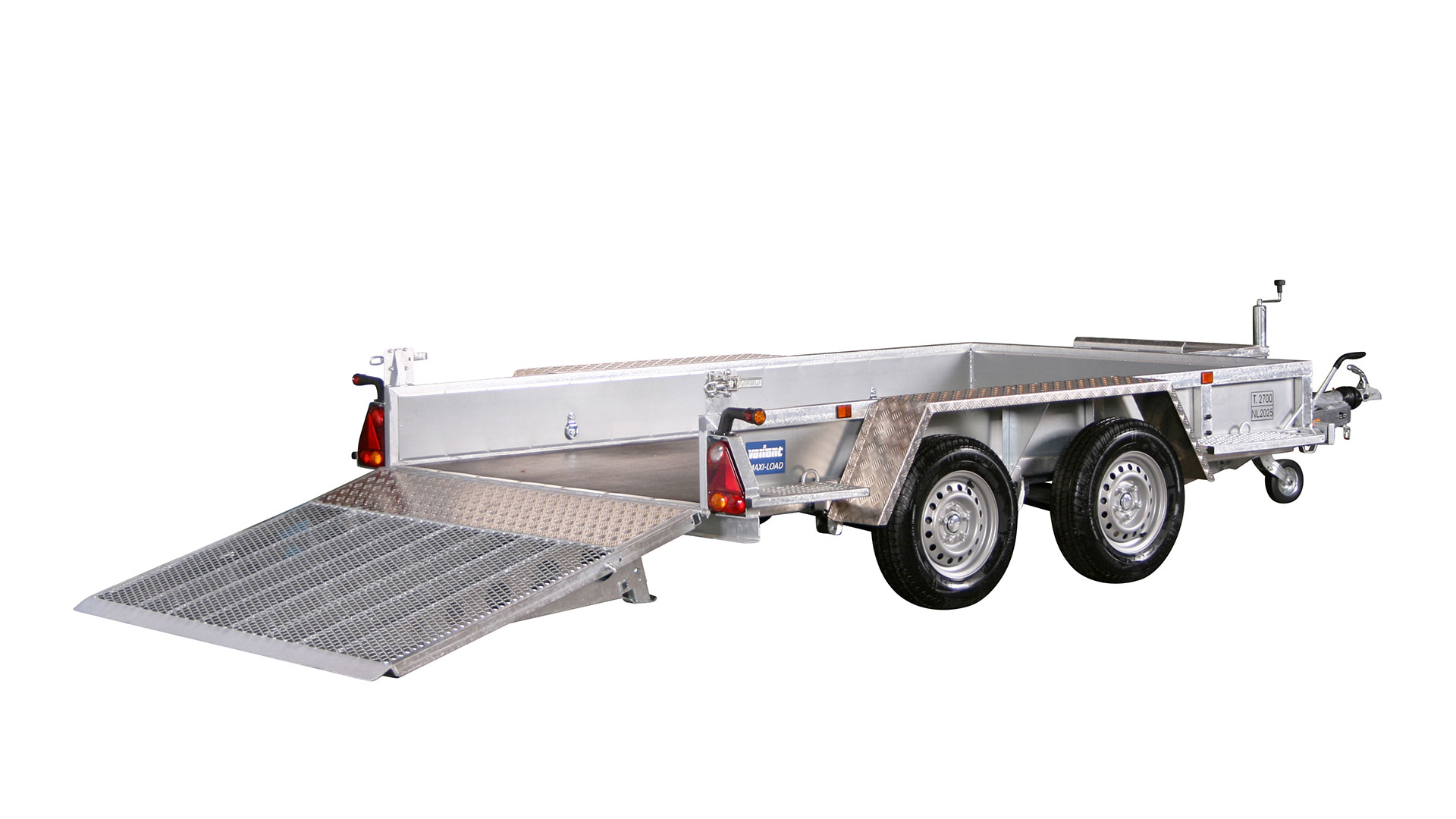 Variant PKW Anhänger Maschinen-Transporter / Minibagger-Anhänger 2718 M3, 2700 kg, Ladefläche 3,00 x 1,80 m