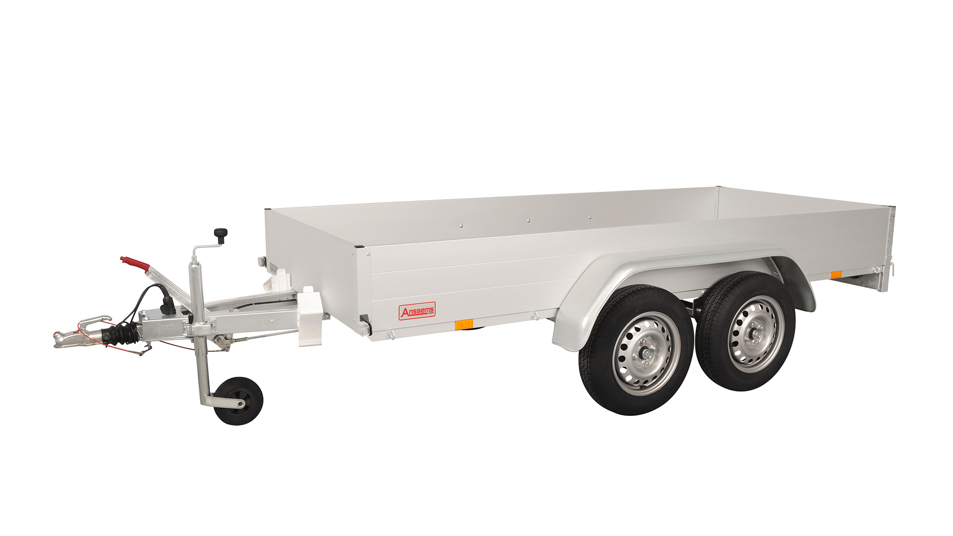 Anssems PKW Anhänger Tieflader Alu 1500 kg, Ladefläche 3,01x 1,26 m