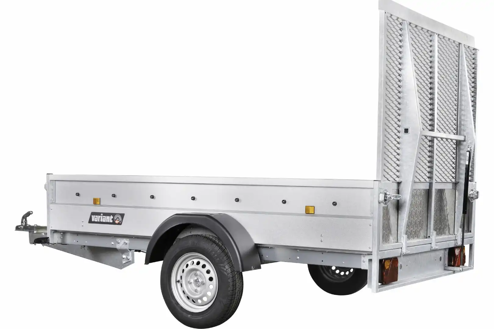 Variant PKW Anhänger Maschinentransporter 754 F1 MR, 750 kg, Ladefläche 2,57 x 1,45 m mit Heckrampe, Stahlbordwände