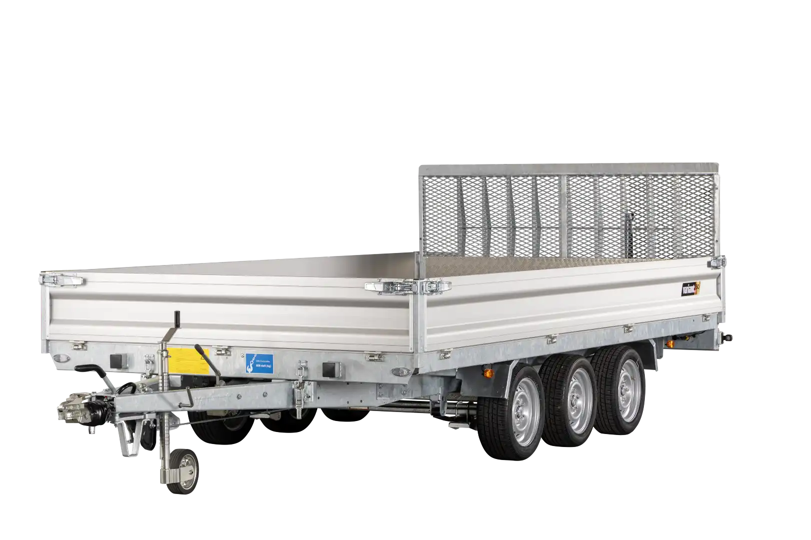 Variant PKW Anhänger Universaltransporter 3543 UX MAXI LOAD- kippbar, 3500 kg, Ladefläche 4,20 x 2,10 m, mit Bordwänden