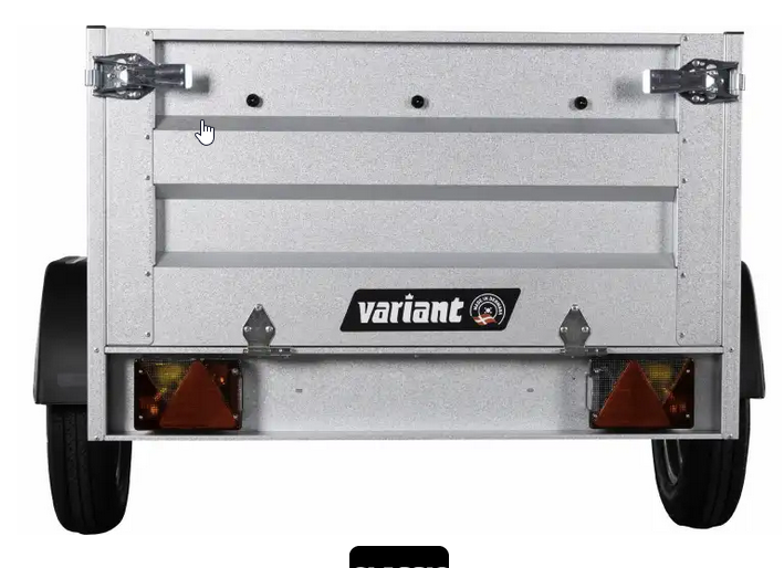 Variant 205 XL, 500kg ungebremst Ladefläche 1,99 x 1,16m Tieflader