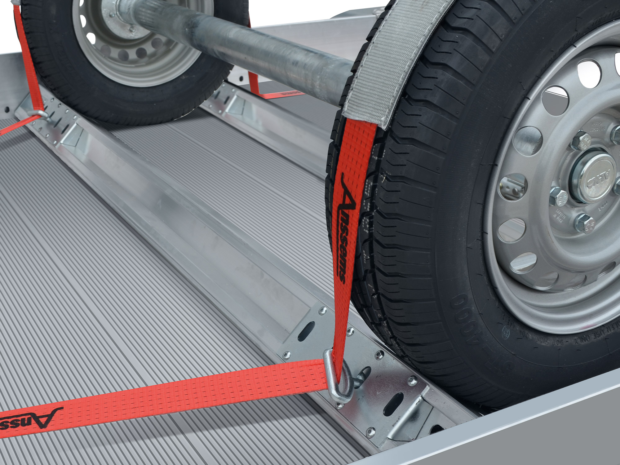 Anssems Spanngurtsatz Easyfix für Fahrzeugtransporter