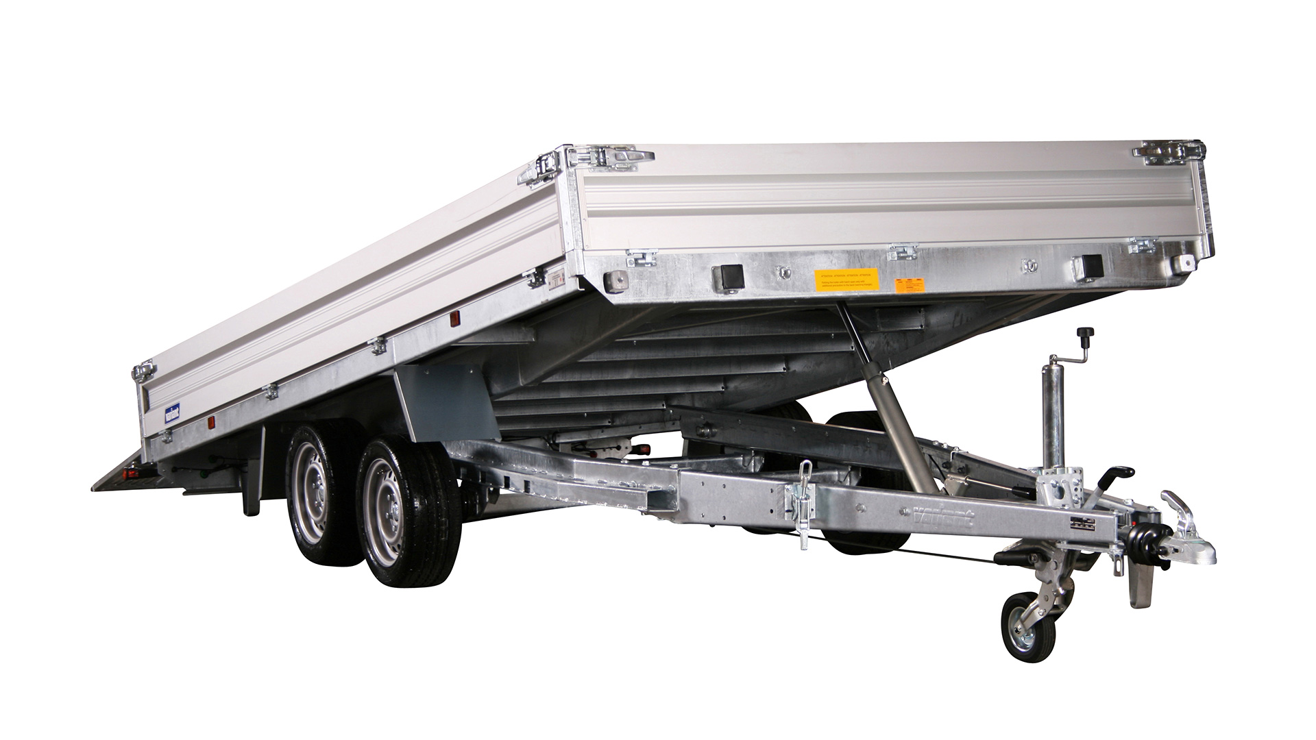 Variant PKW Anhänger Universaltransporter 3521 U4 - kippbar,3500 kg, Ladefläche 4,20 x 2,10 m, mit Bordwände