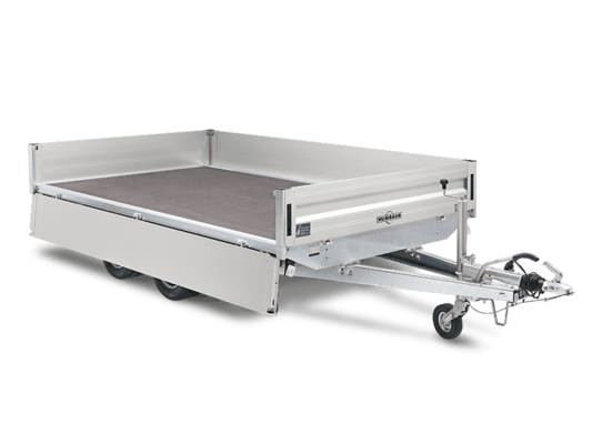 Humbaur PKW-Anhänger Hochlader HN 253121, 2500kg,Ladefläche 3,10 x 2,10m