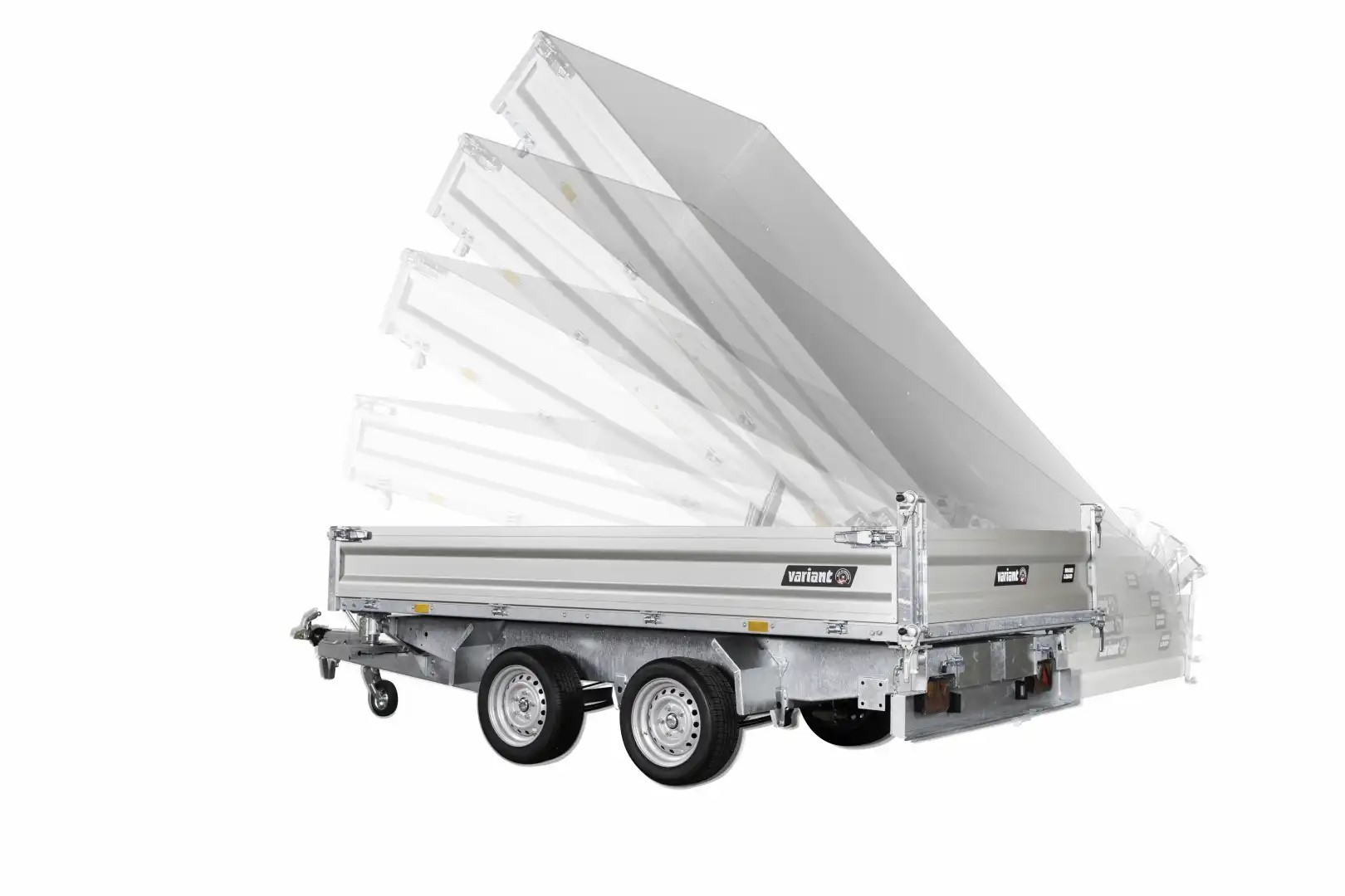 Variant PKW Anhänger 3-Seitenkipper 3017 TB, 3000 kg, Ladefläche 3,20 x 1,68 m - Elektropumpe und Nothandpumpe