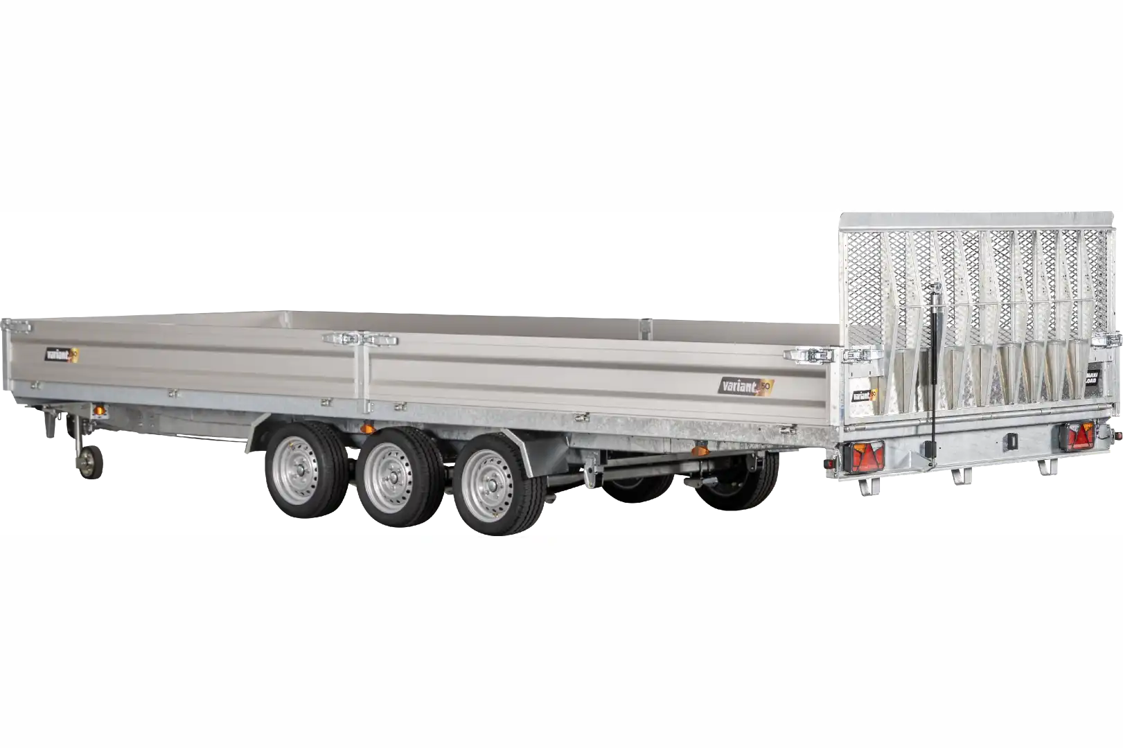 Variant PKW Anhänger Universaltransporter 3563 UX MAXI LOAD- kippbar, 3500 kg, Ladefläche 6,20 x 2,10 m, mit Bordwänden