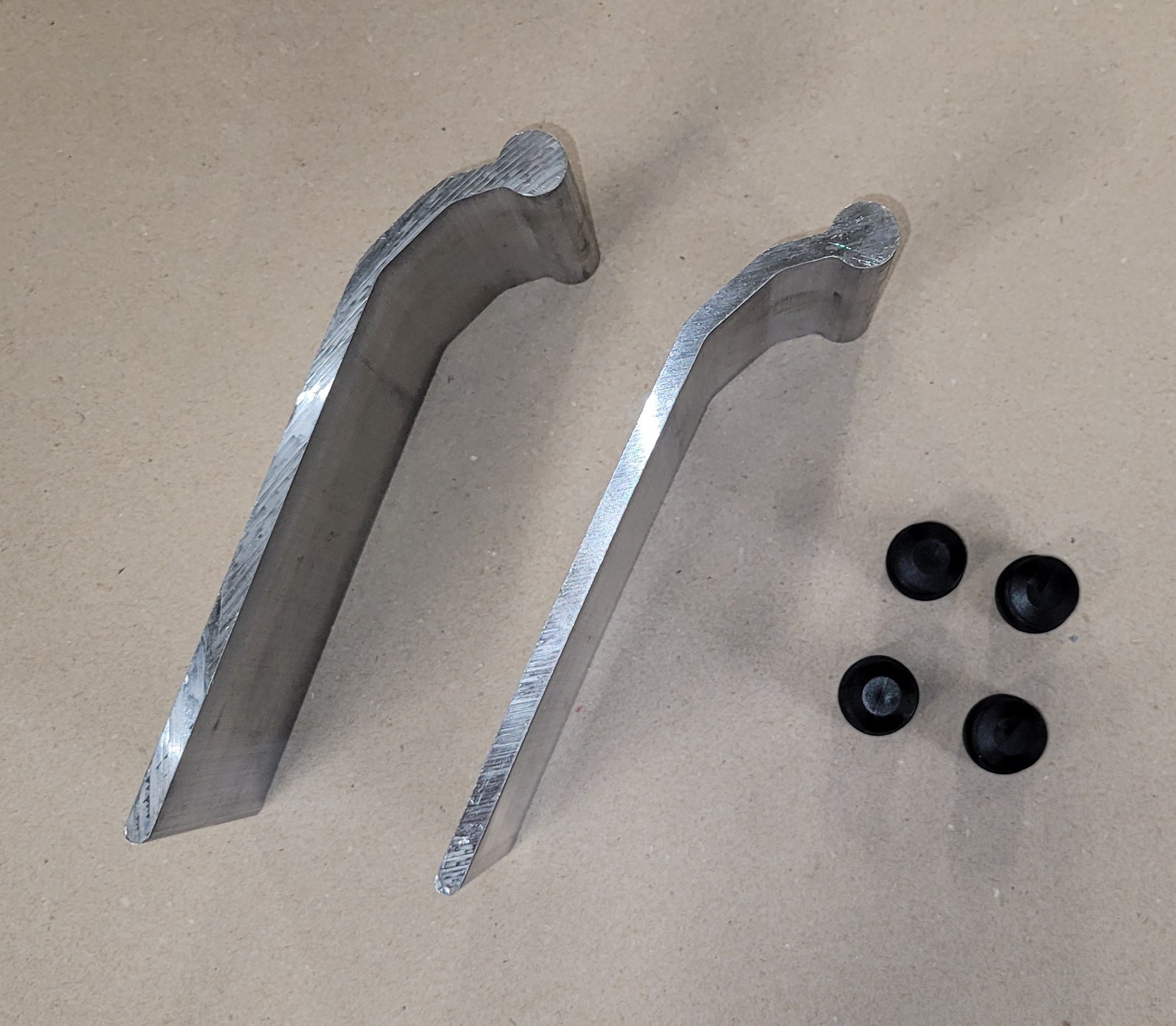 Anhängerersatzteil Abrutschsicherung Alu für massive Alurampen Trailo