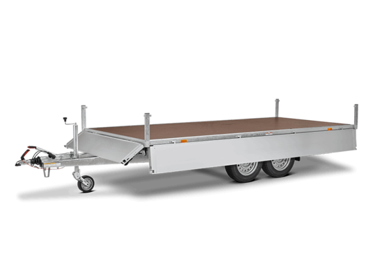 Humbaur PKW-Anhänger Hochlader HT 354121, 3500kg, Ladefläche 4,10 x 2,10m