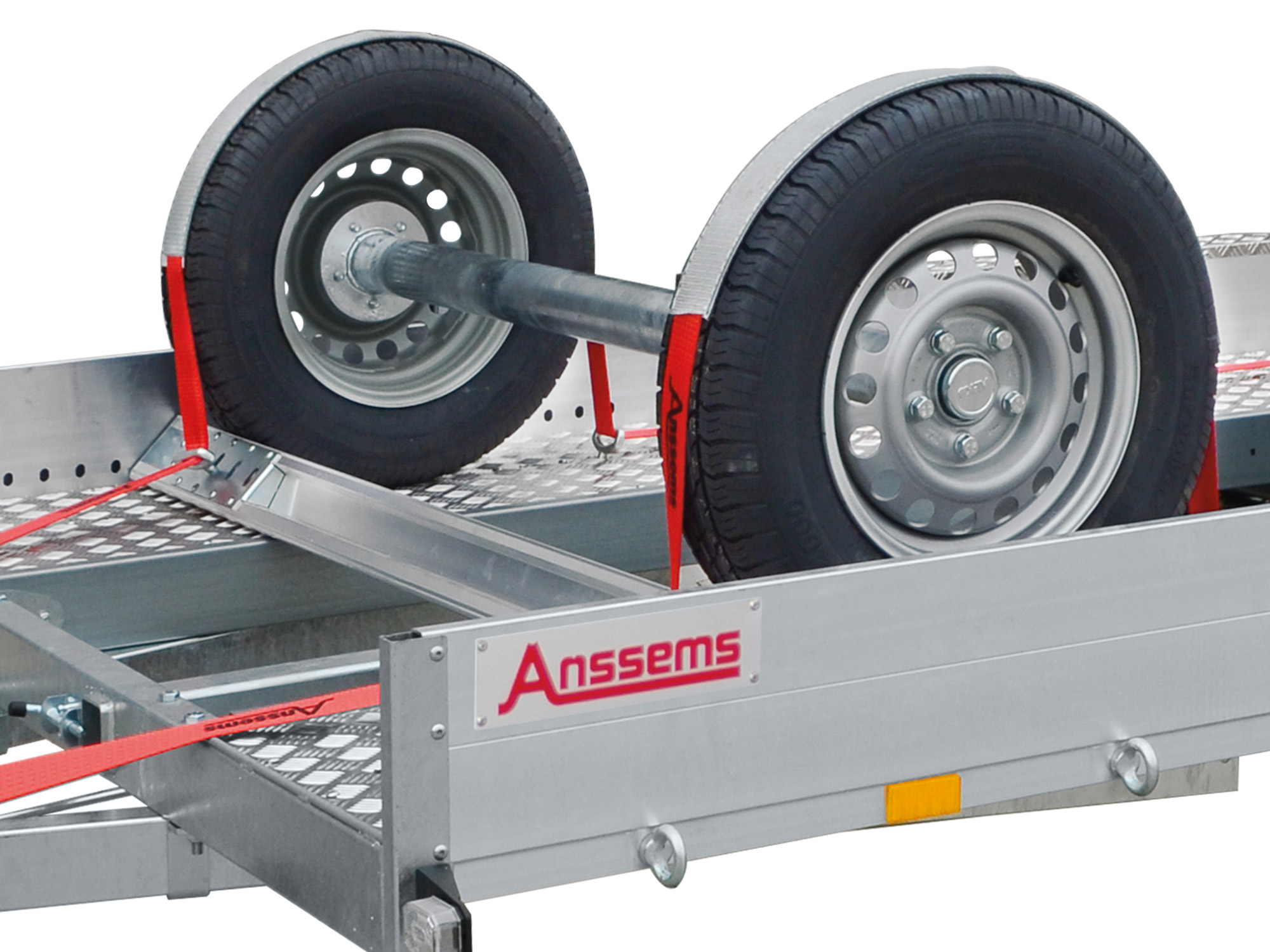 Anssems Spanngurtsatz Easyfix für Fahrzeugtransporter