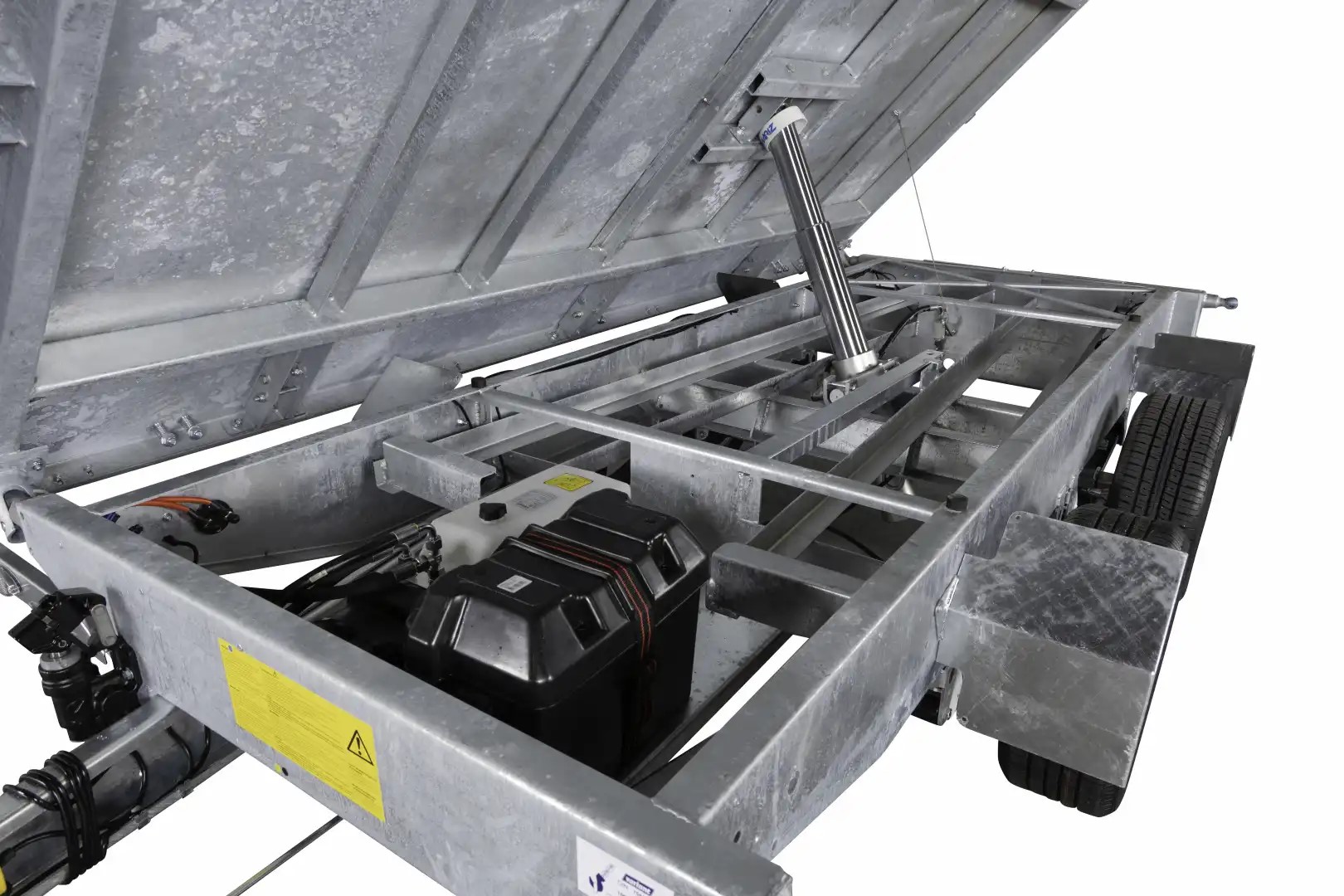 Variant PKW Anhänger 3-Seitenkipper 3517 TB, 3500 kg, Ladefläche 3,20 x 1,68 m - Elektropumpe mit Nothandpumpe