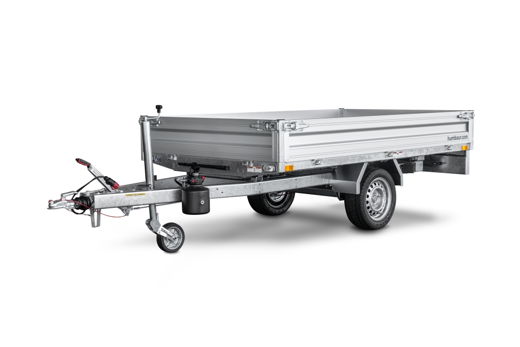 Humbaur HUK 152314, 1500kg Ladefläche 2,30x1,40m Rückwärtskipper mit Handhydraulik Humbaur HUK 152314, 1500kg Ladefläche 2,30x1,40m Rückwärtskipper mit Handhydraulik