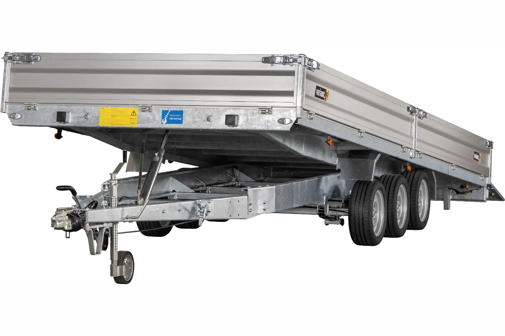 Variant PKW Anhänger Universaltransporter 3563 UX MAXI LOAD- kippbar, 3500 kg, Ladefläche 6,20 x 2,10 m, mit Bordwänden