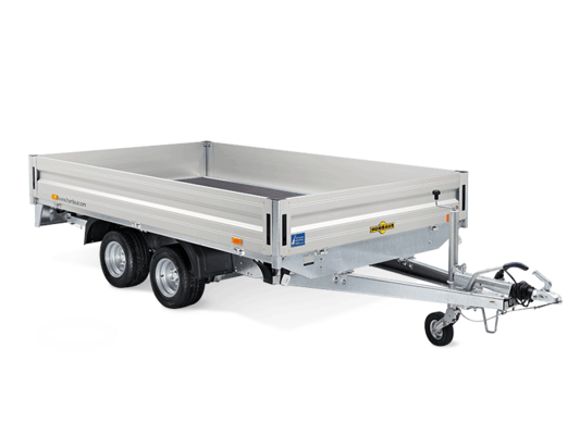 Humbaur PKW-Anhänger Hochlader HN 253121, 2500kg,Ladefläche 3,10 x 2,10m