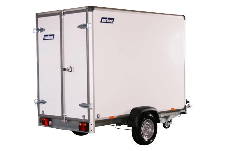 Variant PKW Anhänger Kofferanhänger 1315 HT mit Flügeltüren 1350 kg, Ladefläche 2,58 x 1,48 m, Innenhöhe 1,87 m