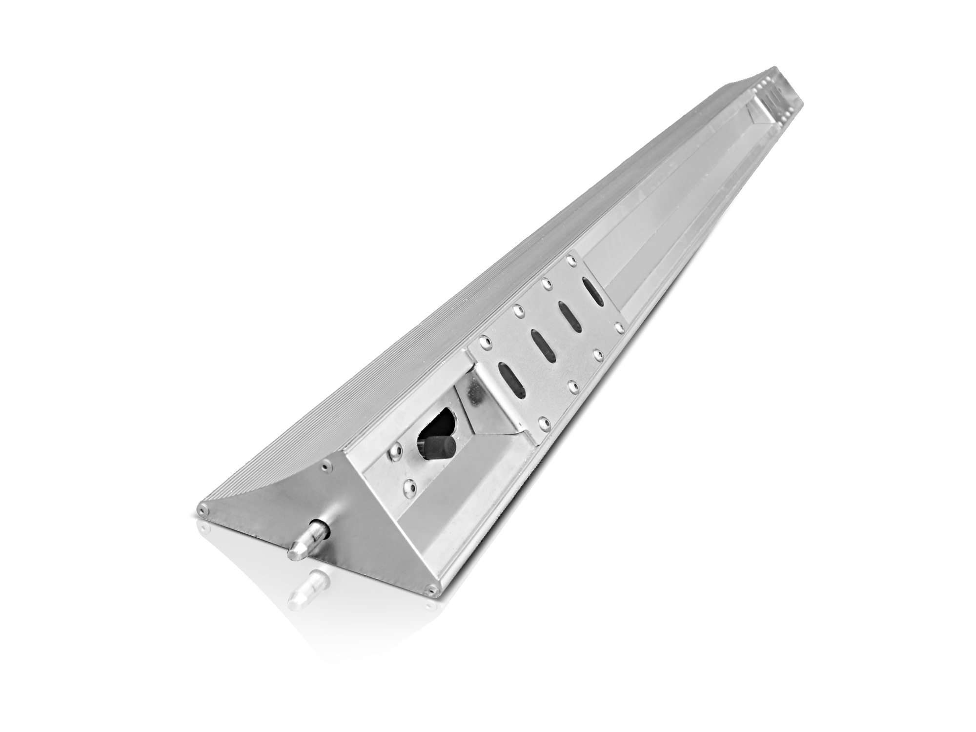 Radstopper mit Bindeauge 188 cm für Anssems AMT 188cm Ladebreite