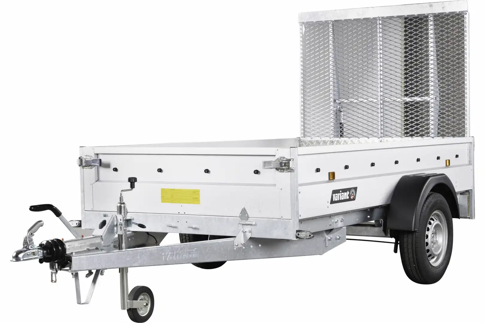 Variant PKW Anhänger Maschinentransporter 1304 F1 MR, 1350 kg, Ladefläche 2,57 x 1,45 m mit Heckrampe, Stahlbordwände