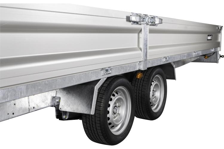 Variant PKW Anhänger Hochlader 3521 X6, 3500 kg, Ladefläche 6,15 x 2,05 m Maxi-Load