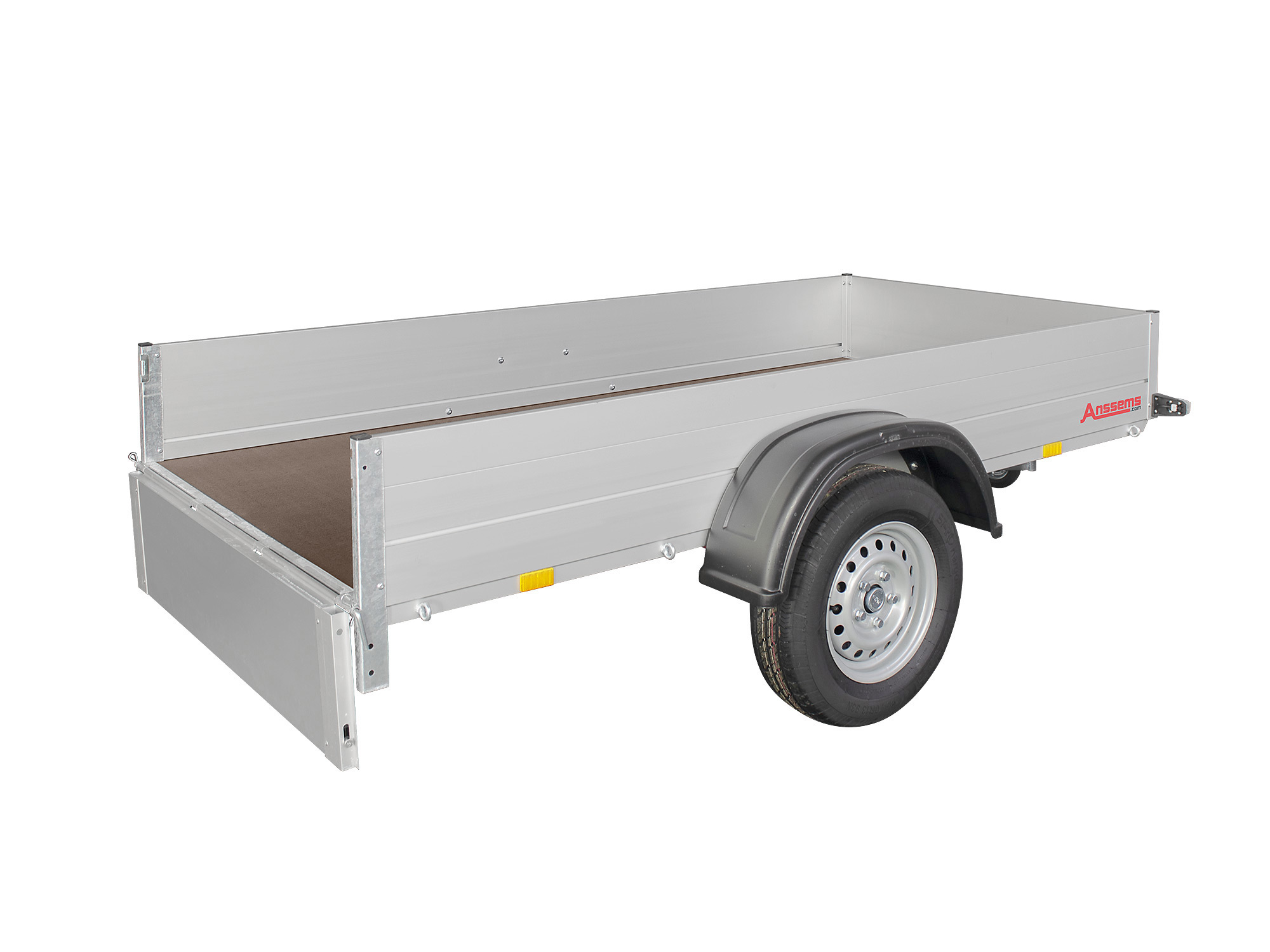 Anssems PKW Anhänger Tieflader Alu 500 kg, Ladefläche 1,81 x1,01 m