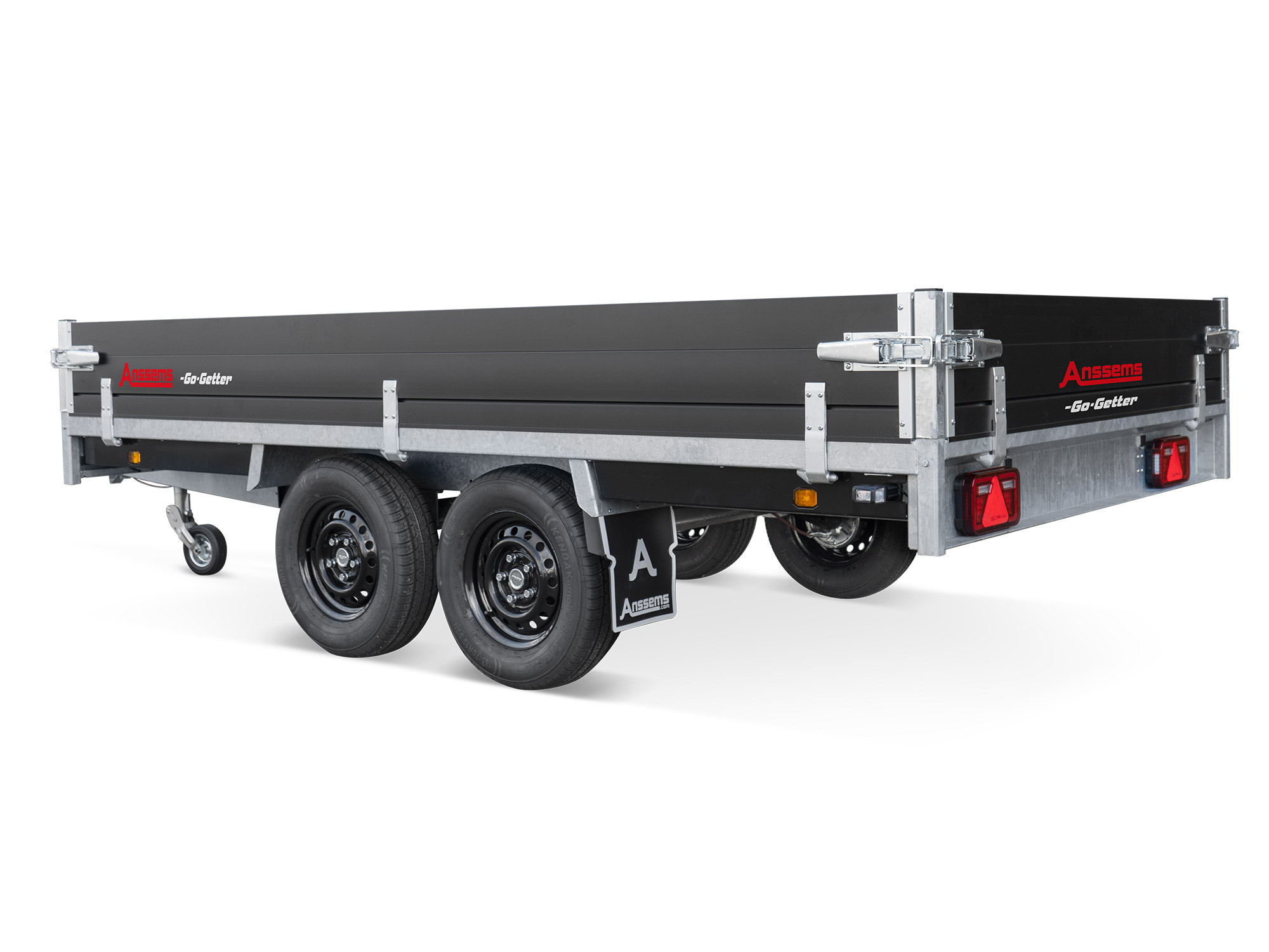 Anssems PKW Anhänger Hochlader Alu 2500 kg, Ladefläche 3,25 x 1,78 m
