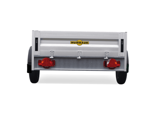 Humbaur PKW-Anhänger HA 752513 BK Alu 750kg Ladefläche 2,52 x 1,31m ohne Klappe kippbar