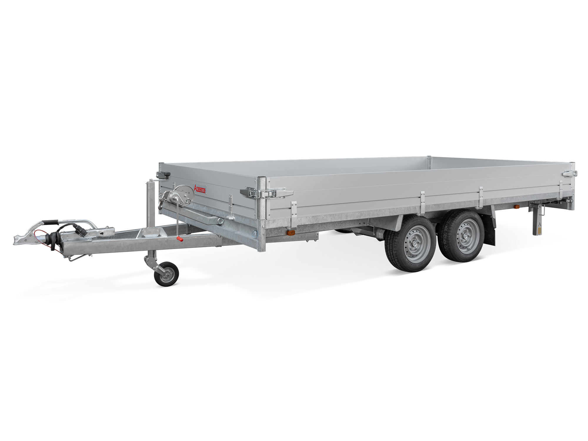 Anssems Hochlader Fahrzeugtransporter Alu ASX 2500 kg, Ladefläche 4,05 x 1,78 m