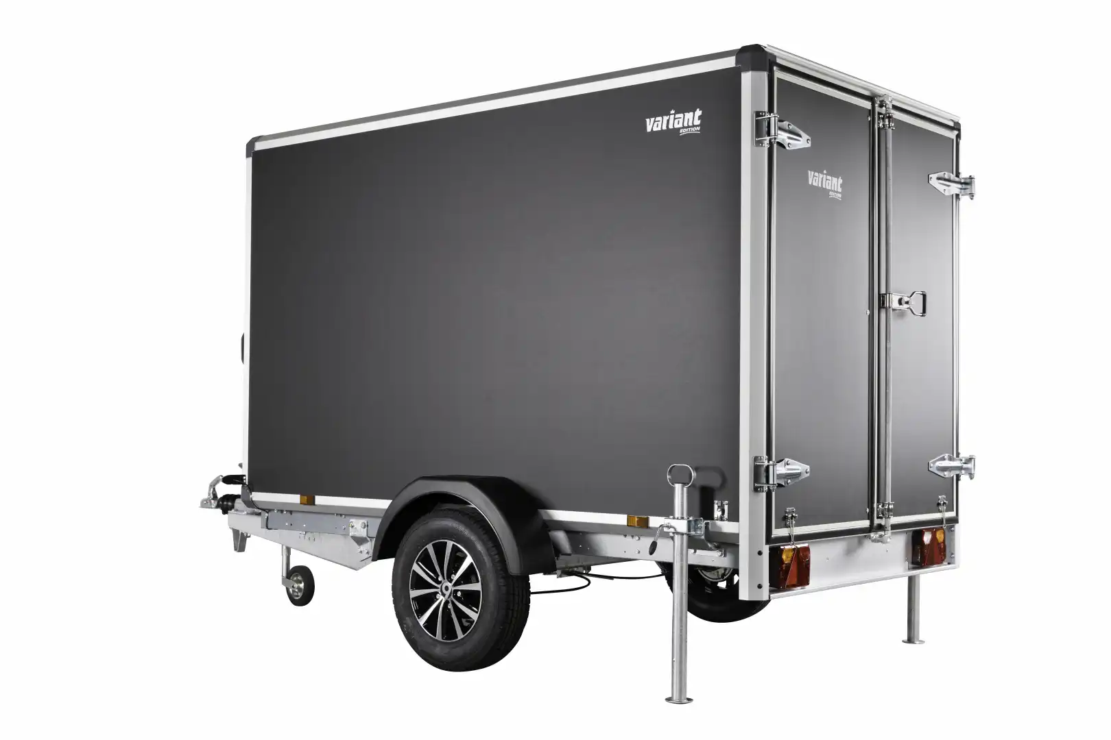Variant PKW Anhänger Kofferanhänger 1315 C2 Black Edition1350 kg, Ladefläche 2,58 x 1,48 m, Innenhöhe 1,57 m