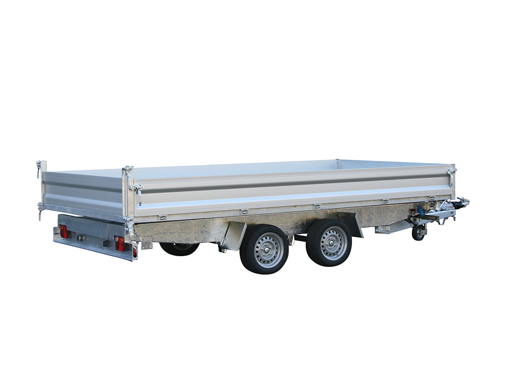Variant PKW Anhänger 3-Seitenkipper 3521 TB, 3500 kg, Ladefläche 4,14 x 2,10 m - Elektropumpe