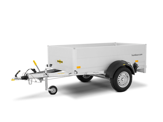 Humbaur PKW-Anhänger HA 102113-5 FS Alu 1000kg Ladefläche 2,05 x 1,31m mit 50cm Bordwand