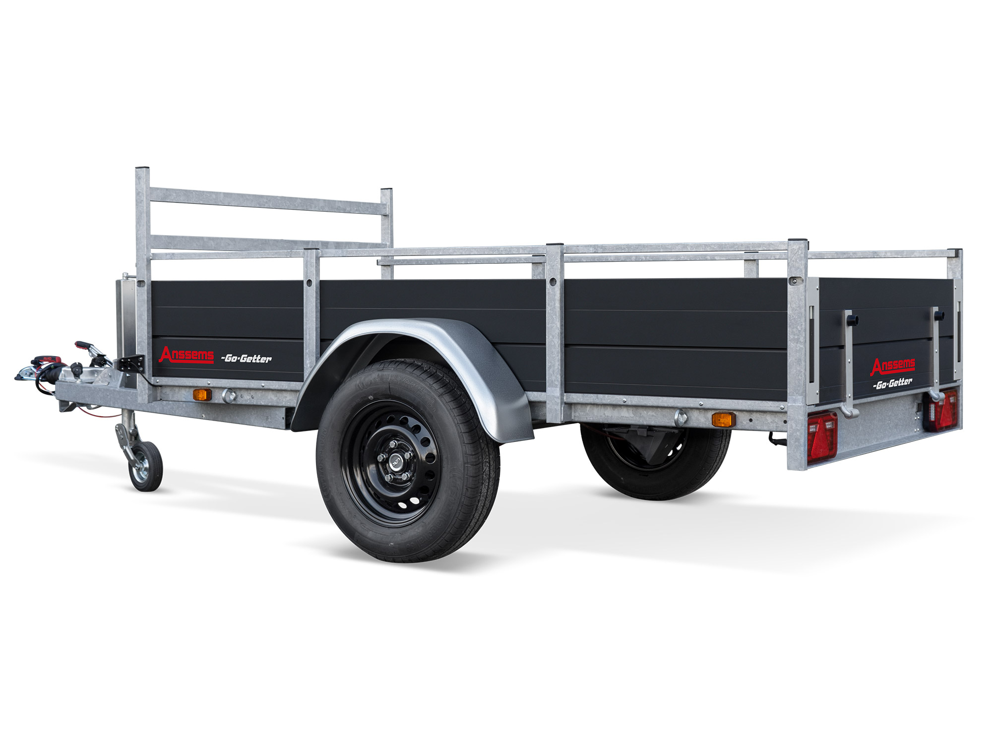 Anssems PKW Anhänger Tieflader Alu BSX Go-Getter 1350 kg, L,51 x 1,30 m