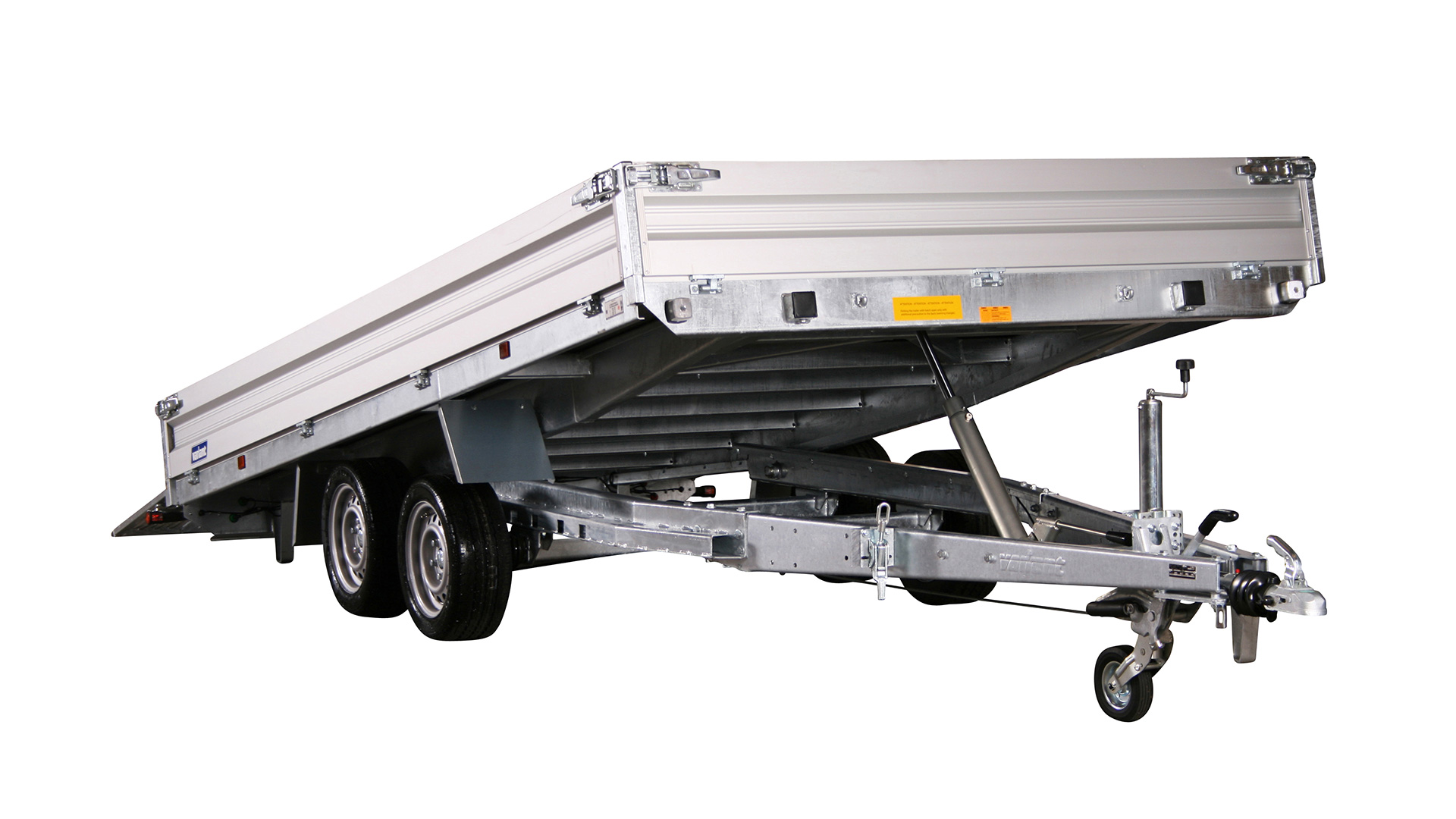 Variant PKW Anhänger Universaltransporter - kippbar 2700 kg,Ladefläche 4,2 x 2,10 m mit Bordwand 2700 U4