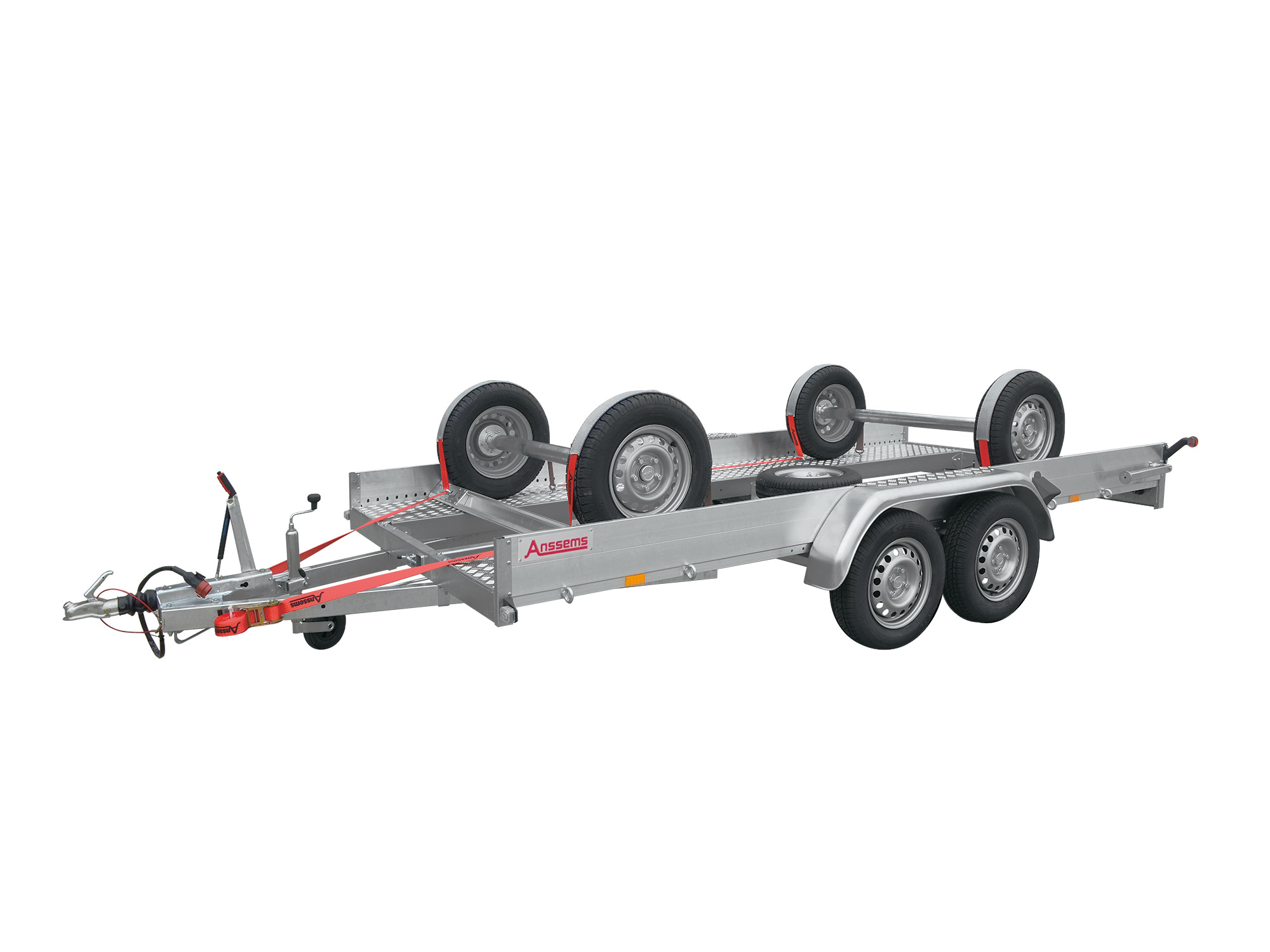 Anssems PKW Anhänger Autotransporter AMT Eco 2000 kg, Ladefläche 4,00 x 1,88 m