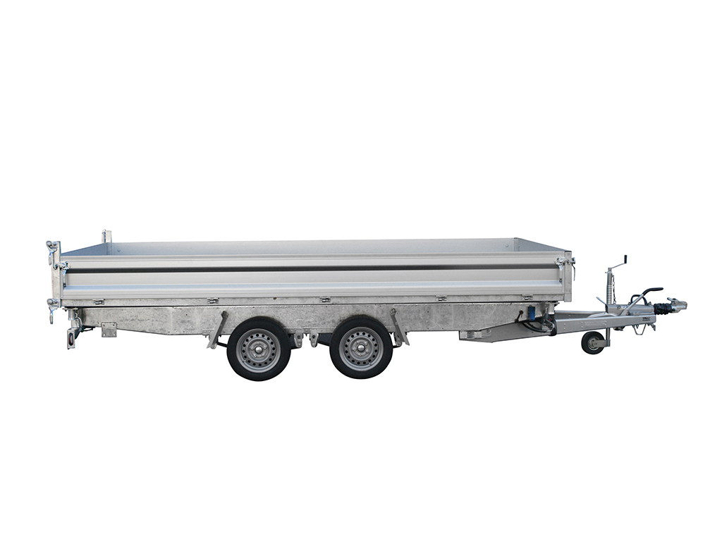 Variant PKW Anhänger 3-Seitenkipper 3521 TB, 3500 kg, Ladefläche 4,14 x 2,10 m - Elektropumpe