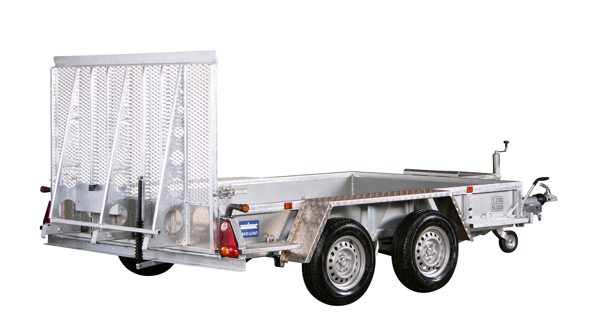 Variant PKW Anhänger Maschinen-Transporter / Minibagger-Anhänger 2718 M3, 2700 kg, Ladefläche 3,00 x 1,80 m