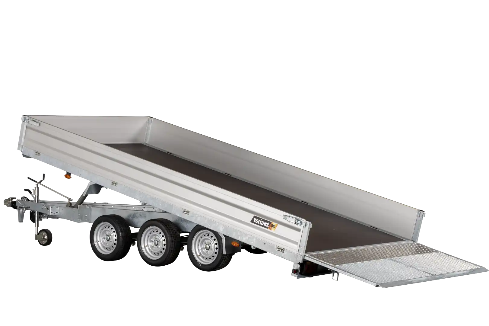 Variant PKW Anhänger Universaltransporter 3543 UX MAXI LOAD- kippbar, 3500 kg, Ladefläche 4,20 x 2,10 m, mit Bordwänden